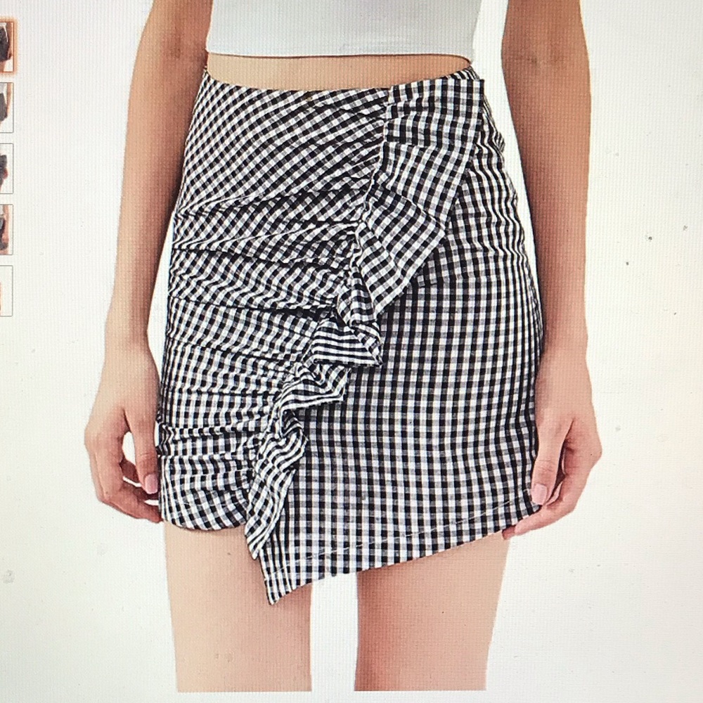 WDIRARA ruffle skirt